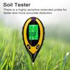 4in1 Digital Soil Analyzer Multifunctional Soil Tester Sunlight Intensity PH Value Moistures