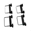 4 Pieces Roof Box U Bolts Clamps, Rack Luggage Carrier Parts