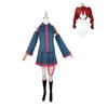 DOKITOKI Hatsune Miku Kasane Teto Cosplay Costume, Official Uniform, Cosplay Costume, Size XL