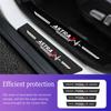 Four Carbon Fiber Scratch Protection Stickers for Car Doorsill Are Applicable To Astra Scratch Resistant Car