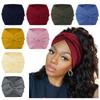 Twisted Extra Large Yoga Hair Bands Turban Head Wraps for Women Workout Headband Wide Headbands