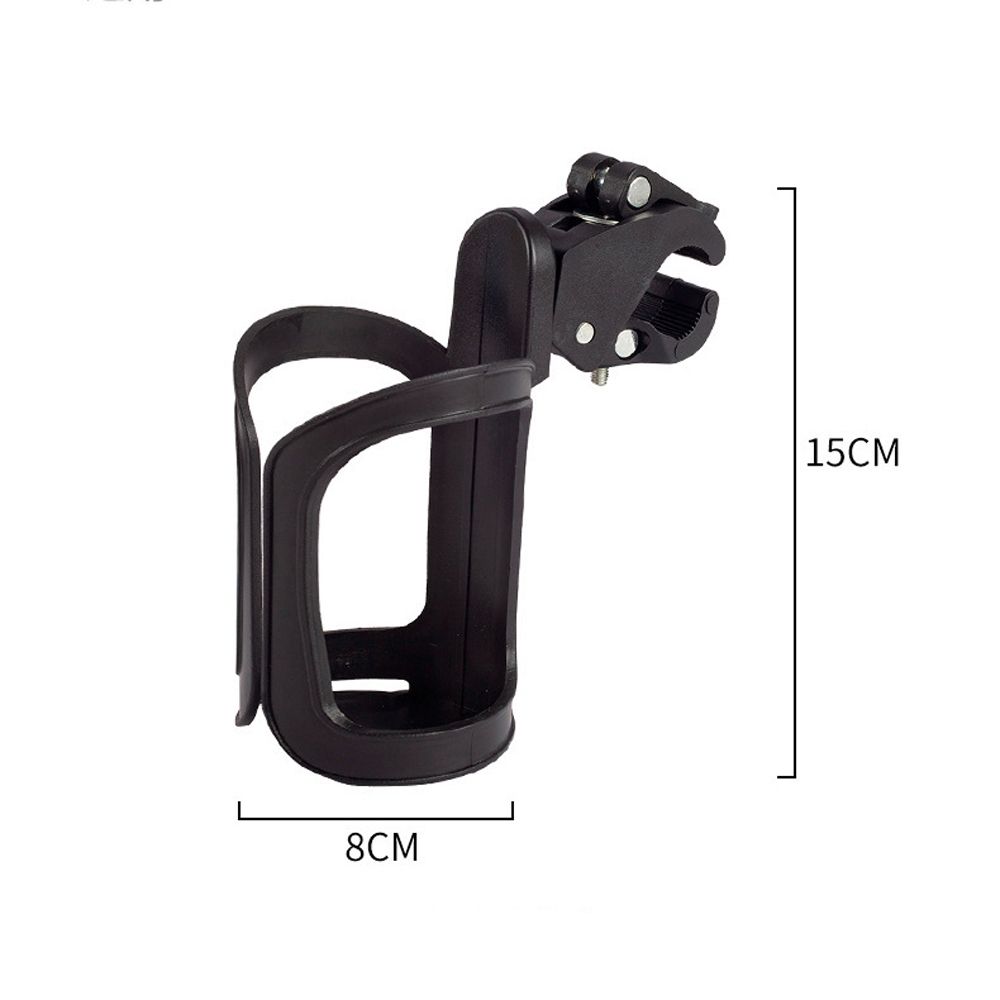 Universal 360° Bike Bracket PVC Baby Stroller Scooter Bicycle Water Bottle Drink Cup Holder Mount Portable