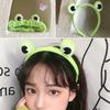 Elastic Wide-brimmed Makeup Headband Skincare Hair Band Washing Face Hairband Funny Frog