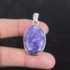 Lepidolite Pendant Natural Gemstone Pendant Amazing Jewelry 925 Sterling Silver Pendant Lepidolite Jewelry Gifts For Friend Handmade Pendant