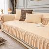 European Seat Sofa Cover Living Room Four Seasons Universal Sofa Cushions Non-slip Sofa Towel Cover With Exquisite Lace Hemline