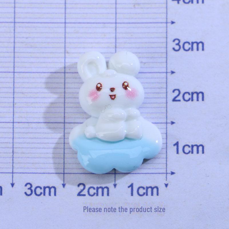 [Clearance] Shiny Kirby Resin Accessories: Rabbit, Bear, and Star Epoxy Phone Case, Hairpin, and Cream Glue