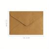 20 Pieces/Pack of Vintage Western Envelopes Wedding Party Invitation Greeting Cards Gift Envelopes