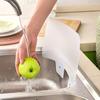 1pc Kitchen Sink Splash Proof Board With Suction Cup Waterproof Screen, Suitable For Washing Dishes, Fruits And Vegetables Waterproof Board