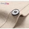 Cozy Up New Spring Autumn Knitted Cardigan Men Solid Color V Neck Slim Fit Sweatercoat Fashiion Casual Single Breasted Cardigan Sweaters