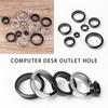 Office Buckle Line Cable Clamp Line Box Wire Hole Cover Desk Table Cable Fastener Computer Grommet