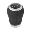 Sakan Car Shift Knob 5 Speed 8*5cm Aluminum Black Stitch (Black Stitching 2)