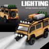 1/32 Land Rover Defender Van Off Road Alloy Diecast Car Model Children's Toys Birthday Gifts Sound and Light Boyfriend Choice