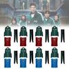 Season 3 Calamari Games Costume Three-piece Set Korea Disguise Men Suit for Team Blue Sports Unisex Sweatshirts Sports Suit