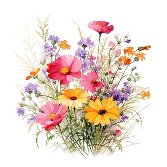 Красочные цветочные наклейки для унитаза, водонепроницаемые, съемные, самоклеящиеся, ПВХ, настенное искусство для гостиной, ванной комнаты