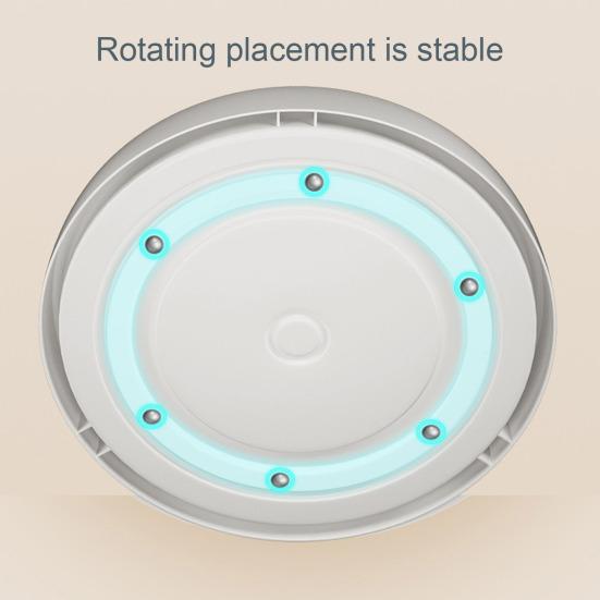Lazy Susan Turntable Organizer Spice Holder 360-Degree Rotatable Large Capacity Non-Slip Base Design Storage Holder
