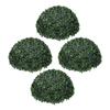 Artificial Plant Ball Simulation Decorative Plastic Faux Plant Topiary Ball for Home Balcony