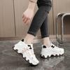 Spring/Summer New Women‘s Dad Shoes Height Increasing Breathable Thick Bottom Mesh Small White Shoes Versatile Fashion Female Students