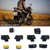 Motorcycle Scooter Switches Button Head Light Horn Dimmer Turn Starter Single Headlight Switch For Honda Suzuki ATV Moped