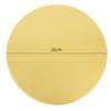 10/16/22/26cm Golden Silvery Round Cake Boards Circle Cardboard Base Cupcake Dessert Tray Birthday Party Cake Decorating Supplie