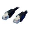 Câble Réseau ROLINE CAT5E FTP 2m Noir - Connecteurs RJ45 Blindés De Qualité