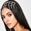 Rhinestone Accessories for Bride's Wedding Tassel Mesh Headband Dance Party Hair Accessories