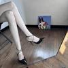 Thin Heel Pointed Outer Wear Versatile Casual Comfortable Sandals 2025 Summer Fashion Niche Design Solid Color High Heel Sandals