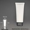100ml Pearl White Frosted Skin Care Cosmetic Sub-Bottle Packaging