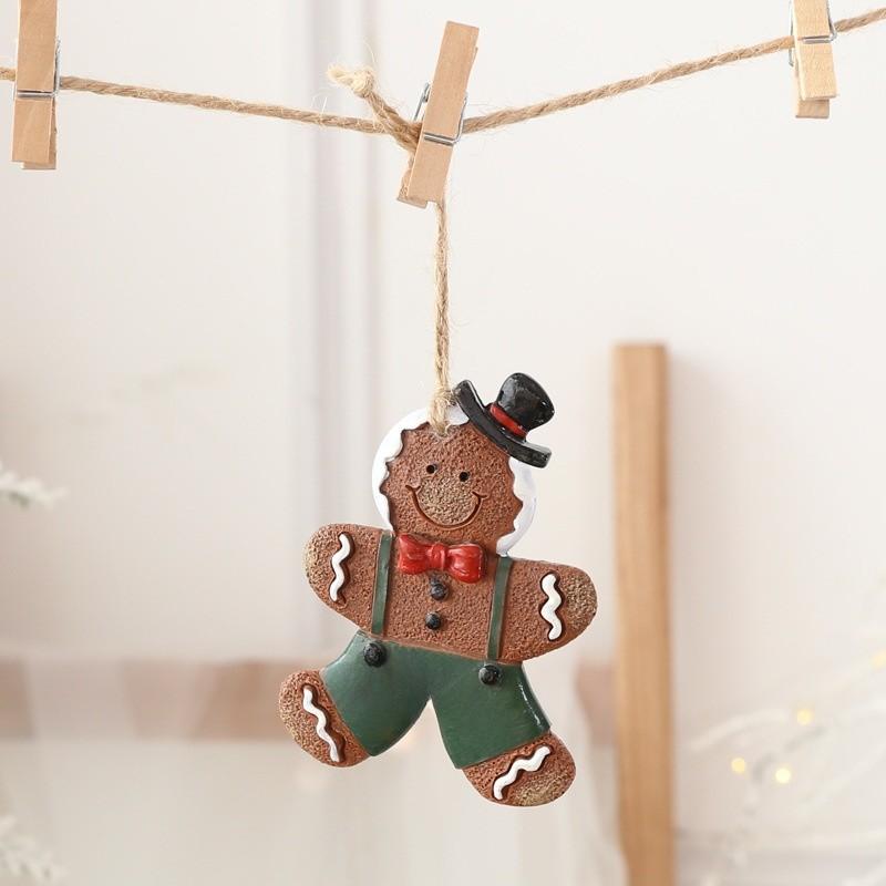 Santa Ornaments Christmas Snowman Gnome Festive Decorations Holiday Supplies