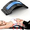 1 Count, Back Stretcher, 3 Level Adjustable Lumbar Back Board, Back Massager, Upper & Lower Back Support Board