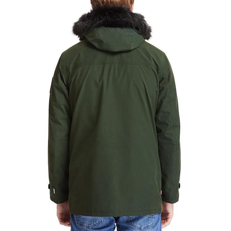 Timberland Outdoor 3-In-1 Warm Mid-Length Hooded Logo Jacket Men Jacket Green A2BBE-U31