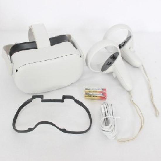 USED Meta Quest 2 128GB Virtual Reality Headset – All-in-One VR System (Oculus Quest 2)