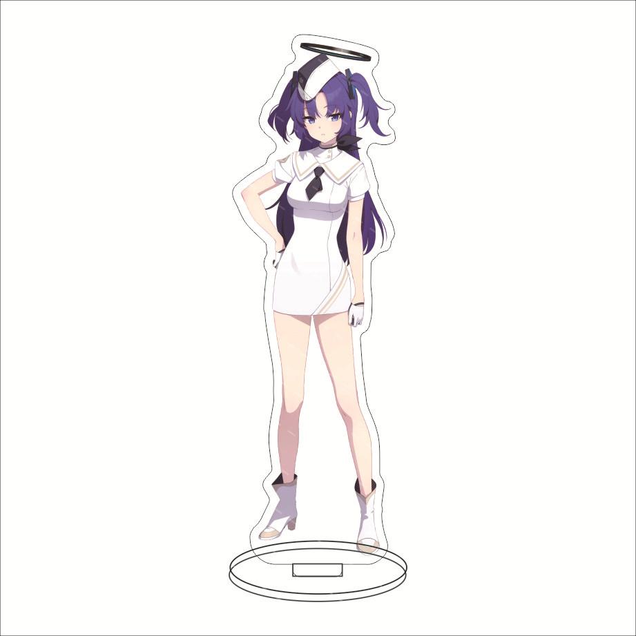 Blue Archive Millennium Science School Acrylic Stand Hayase Yuka Ushio Noa Anime Acrylic Figure Standing Model Cosplay