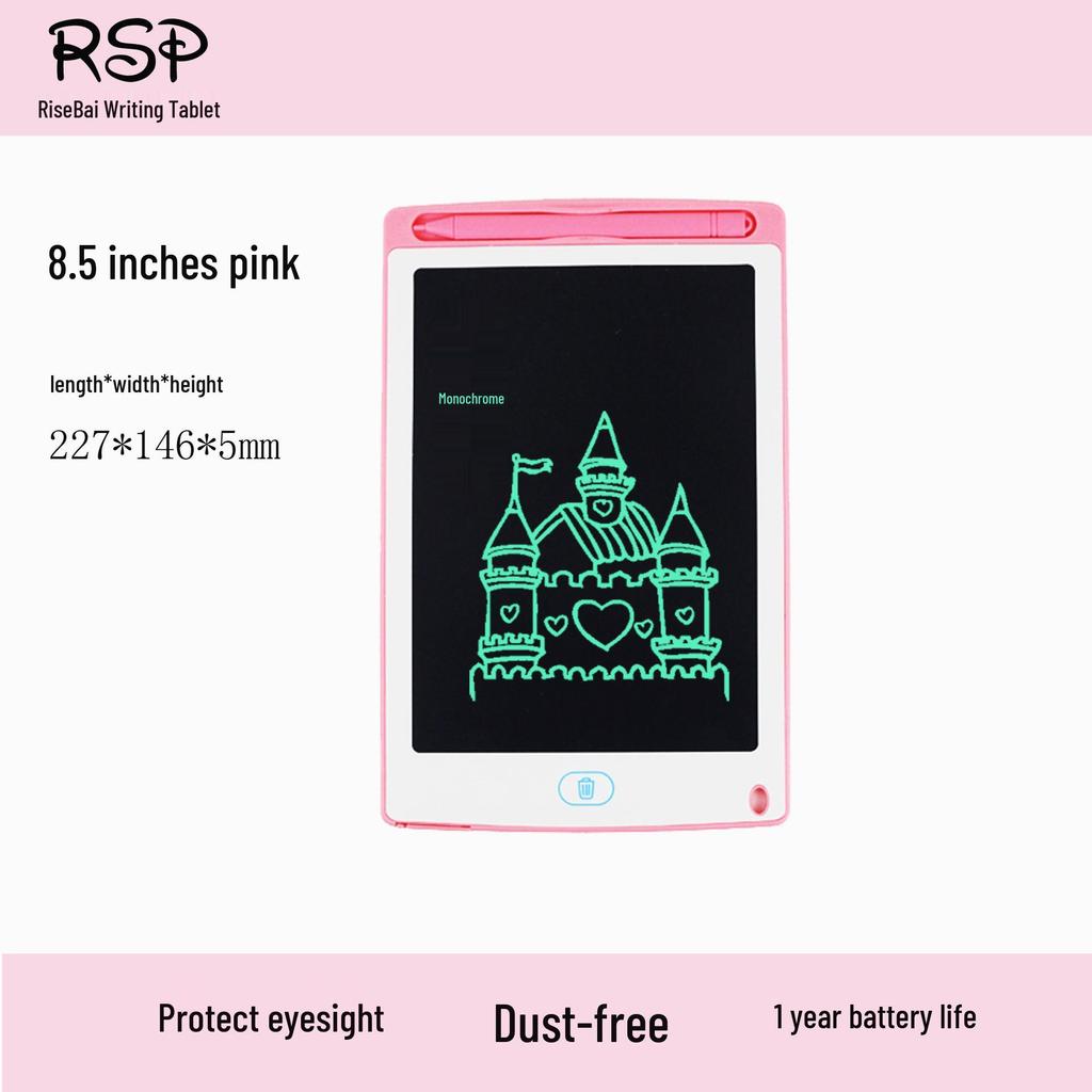 8.5, 10, 12-Inch LCD White Drawing Board for Kids - Educational Handwriting Blackboard Toy