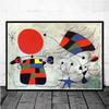 Famous Art Spanish Joan Miro Canvas Painting Creative Posters and Prints Wall Art Pictures for Children Room Decoration Cuadros