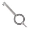 1 Pcs American Style Universal Flat Key Blank Special Key Handcuff Lock Key Zinc Alloy Keychain