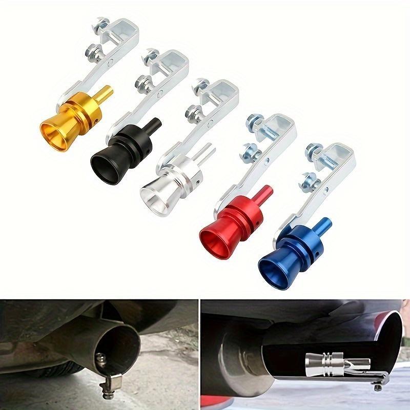 1set Universal Sound Simulator Car Turbo Sound Whistle Vehicle Refit Device, Exhaust Pipe Turbo Sound Whistle Car Turbo Muffler Motorcycle Accessories
