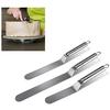 Stainless Steel Cream and Cake Spatula with Palette Knife, Slicer, Scoop, Strainer, Jam, and Other Confectionery Tools. Perfect for Professional Bakin