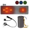 USB Heated Sleeping Pad 5 Heating Zones Temperature Adjustable Fast Heating Portable Winter