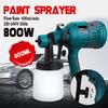 Electric Paint Sprayer Car Painting Furnitures DIY Painting Kit Set Electric Sprayer Machine Paint Home Car Painting Tool