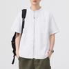 Summer Thin Japanese Retro Short-sleeved Shirt Men's American New Loose Mid-sleeved Shirt