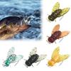 20PCS Spinner Swim Baits Trout Jigs 5 Colors Flies Insects Lures New Flies Tackle