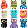 Original Fuggler Ugly Monster Funny Plush Toys Cute Cartoon Wide-Eyed Gaping Hesitant Monster Stuffed Animals Peluche Dolls Gift