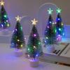 Luminous Mini Christmas Trees Beautiful Small Artificial Xmas Trees Desk Decorations Christmas Home Decorations