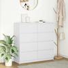 VidaXL White Buffet 100x35x99 Cm Engineered Wood, Storage Cabinet, Entryway Furniture, Accent Furniture, Furniture of 3328489