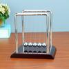 Newton's Cradle Desk Table Decor Metal Pendulum Ball Steel Balance Ball Newton Ball Physics Science Pendulum Toy