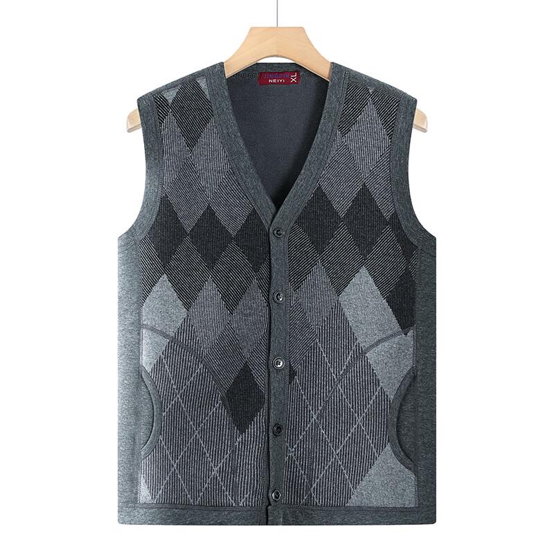 YUZHAOLIN Men's Fleece Lined Thermal Vest
