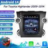9.7inch Android Car Radio Multimedia For Toyota Highlander 2009-2014 Navigation Bluetooth Carplay Head Unit Touch Screen Stereo