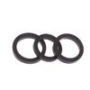 20Pcs Mixed Idle Wheel Belt Loop Pulley Rubber Ring For Cassette Deck Tape Recorder Audio-Stereo Player Rubber Rings 9Mm-13Mm