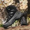 Hiking Shoes Men Shoes Outdoor Lace-Up Breathable Comfortable Casual Ankle Boots Men Anti-Slip Shock-Absorbing Combat Boots Men