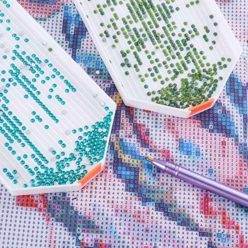 Accessories Diamond Painting Tray Beading Plates Diamond Storage Tray Diamond Painting Drill Plate